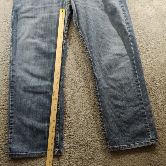 Signature by Levi Strauss Jeans Men’s 40x30 Blue Relaxed Fit Medium Wash Denim - Picture 8 of 14